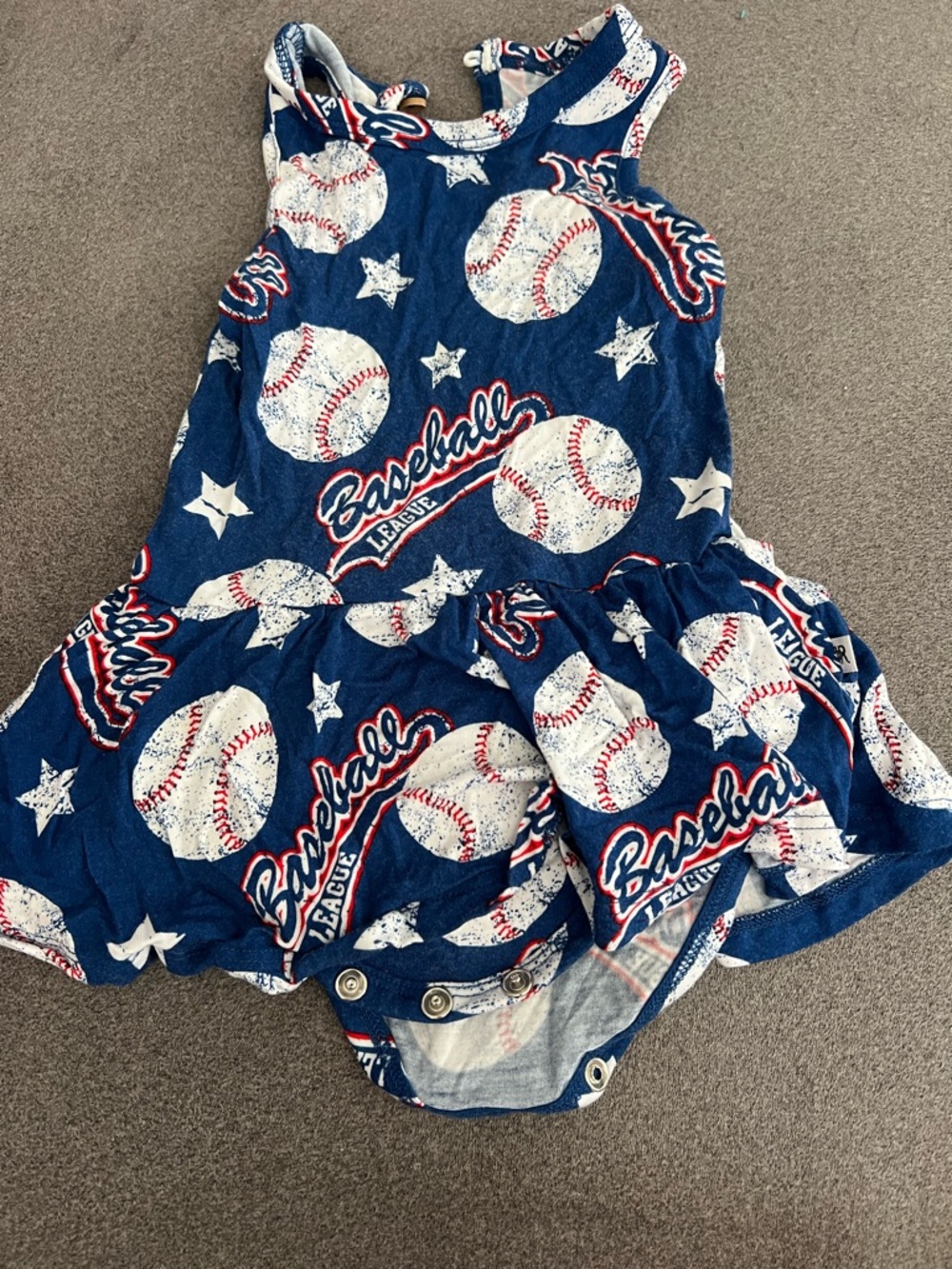 Bums & Roses baseball dress